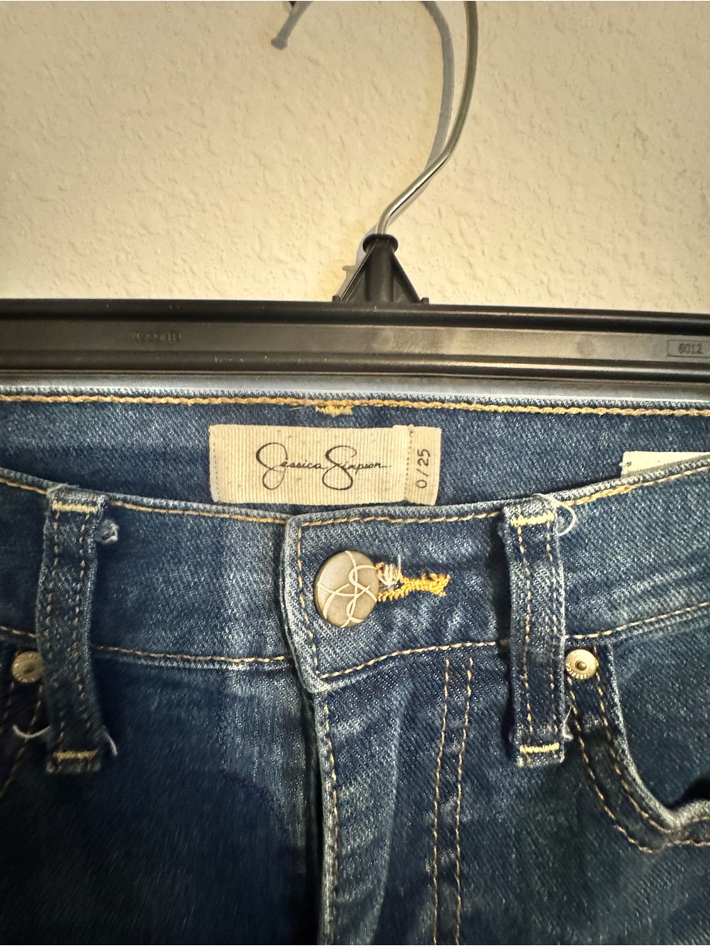 Jessica Simpson Dark Blue High-Rise Denim Jeans